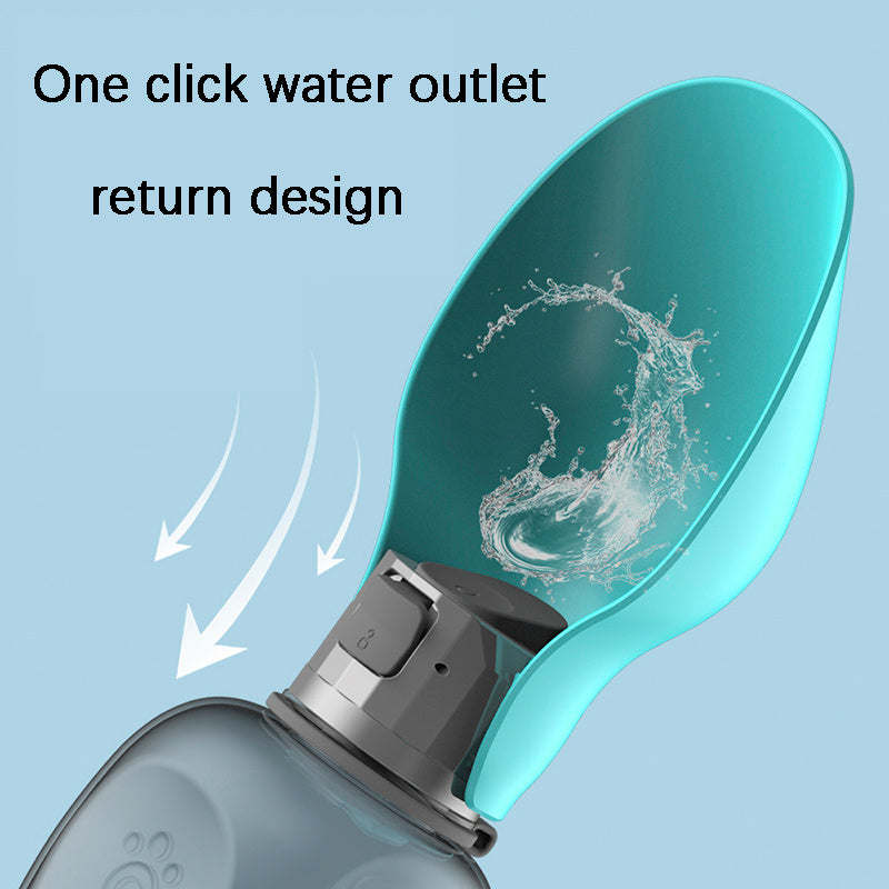 HydroPup™ Portable Water Bottle – Leakproof Dispenser - WoofieThings