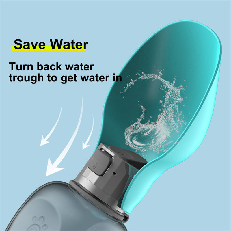 HydroPup™ Portable Water Bottle – Leakproof Dispenser - WoofieThings