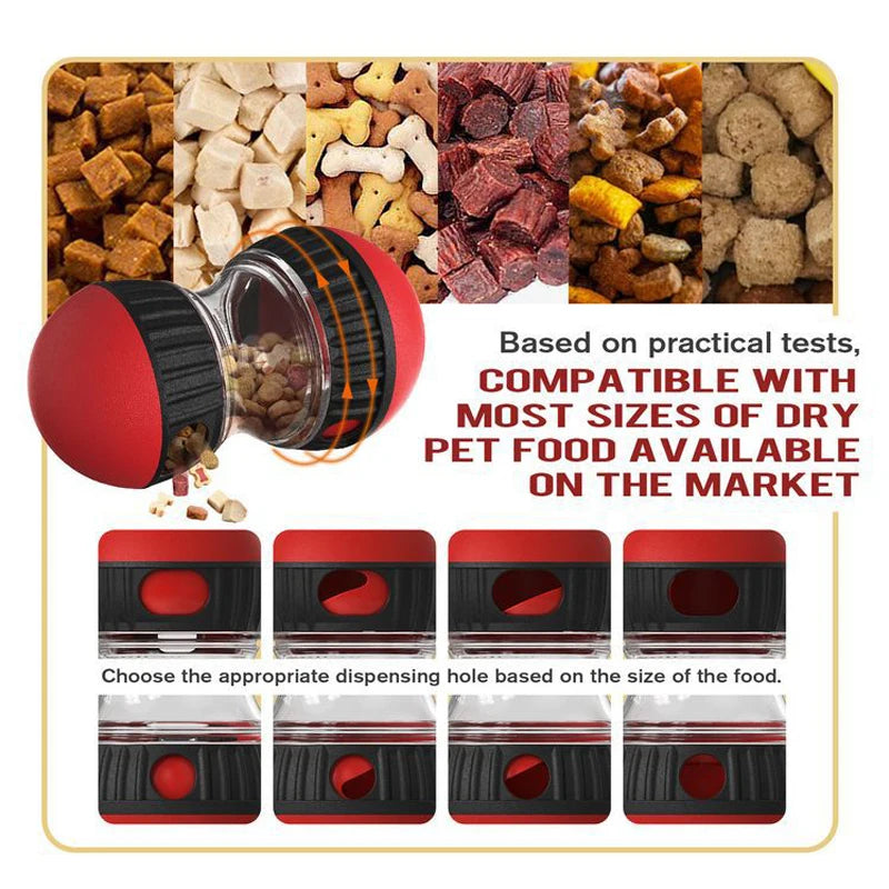PuzzlePaws™ Interactive Treat Ball for Dogs – Engaging & Rewarding Toy for All Sizes - WoofieThings 