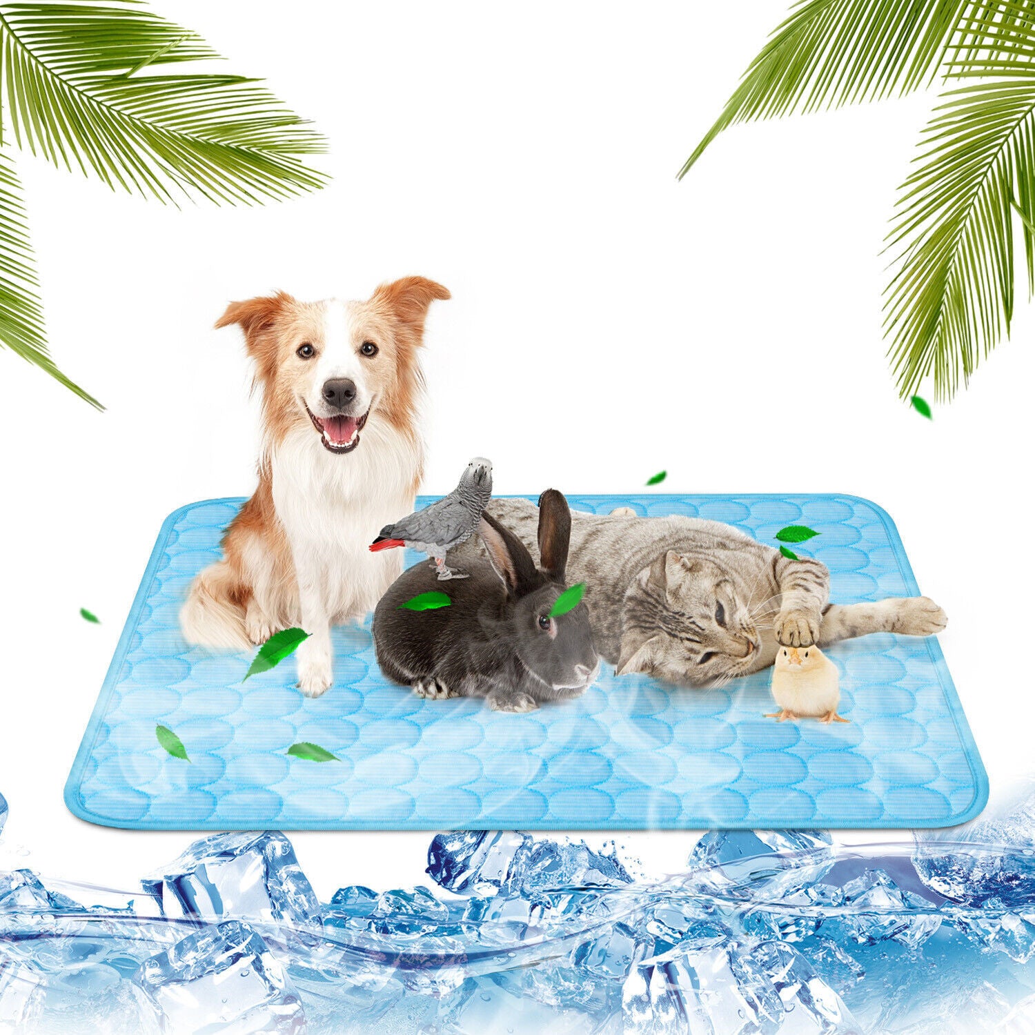 ChillPaws™ – Self-Cooling Dog Mat for Hot Summer Relief - WoofieThings 